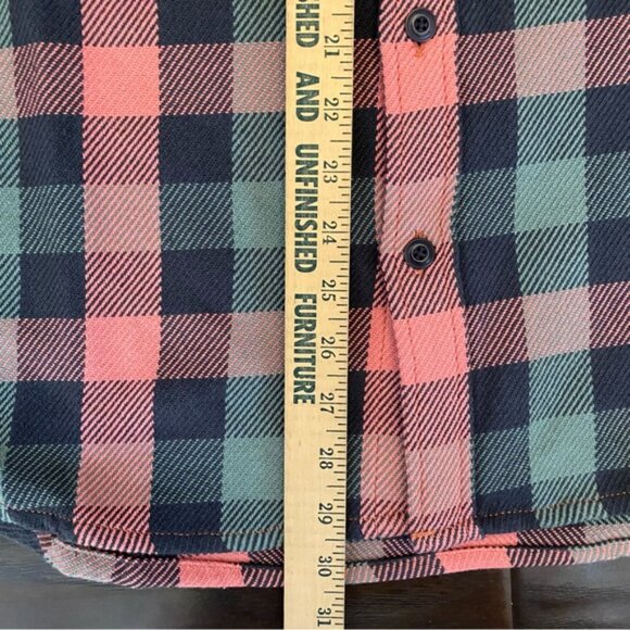 New Outerknown Check pattern button down blanket shirts mens sizes L & XL - Picture 11 of 12